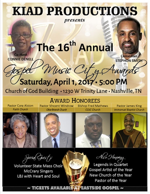 16th annual gospel music city awards wqqk fm gospel meeting flyer in india