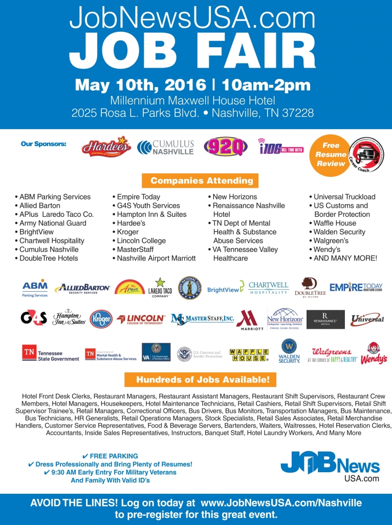 Job News Nashville Job Fair WQQKFM